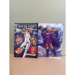 Female Force Taylor Swift Comic Books x2 SWIFTIES DAZZLER Homage Kelce Gomez NEW